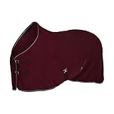 HORZE Couverture Polaire Kiel, Rouge, 155