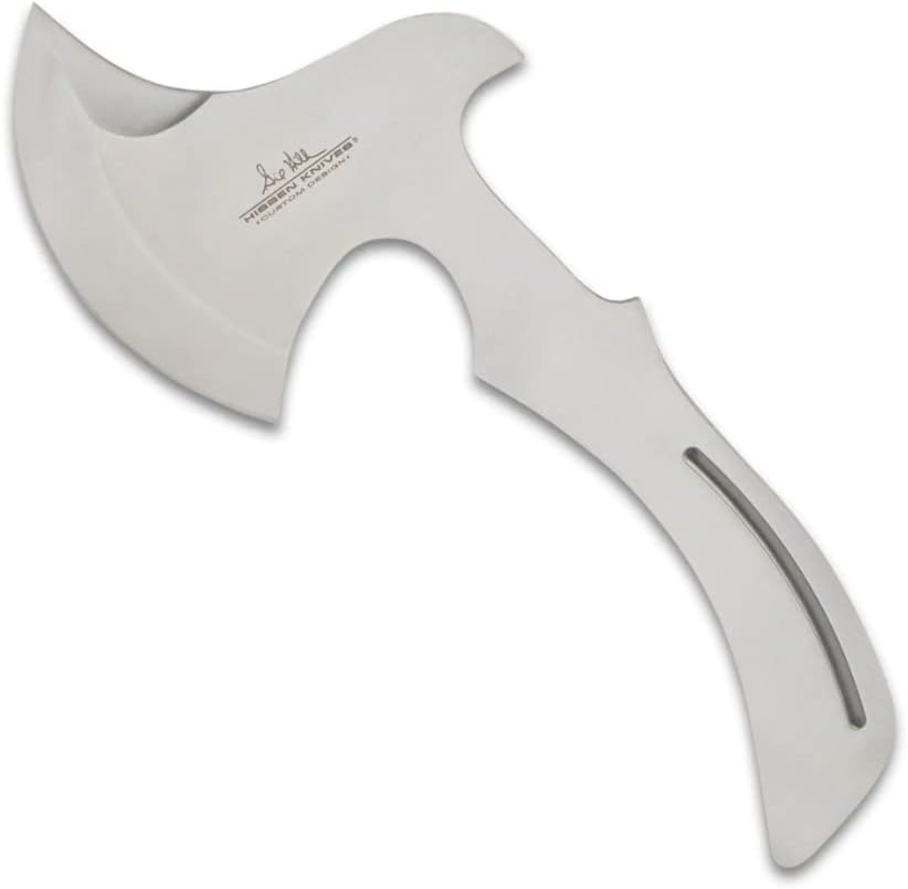 Hibben Three-Piece Master Throwing Axe Set | One-Piece 3cr13 Stainless Steel Construction | Perfectly Balanced | Length 10”