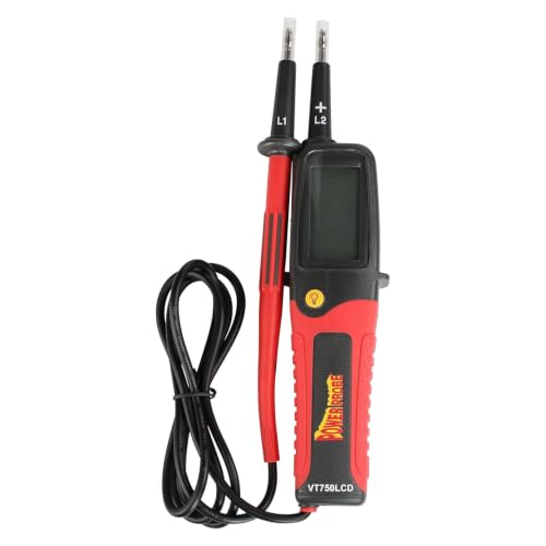 Image of Power Probe LCD Two-Pole Voltage Tester, 12V to 750V (PPVT750LCD)