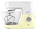 Produktbild Kenwood Chef Sense KVC5100Y  Küchenmaschine, 4,6 l Glas-Rührschüssel, Easy-Lift & Interlock-Sicherheitssystem, 1200 W, inkl. 3-teiligem Patisserie-Set & Rezeptbuch, gelb