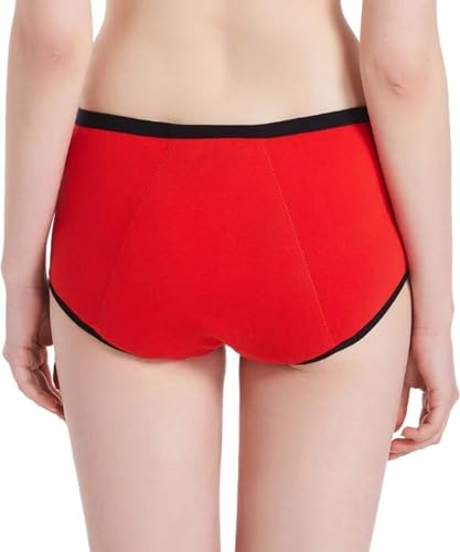 Image of DIVING DEEP Women & Girls Period Panty | Leakproof Underwear for Heavy Flow | No Pad Required | Rash-Free, Breathable & Overnight Protection (PC of 3)