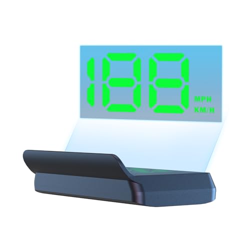 W2 Green USB Car HUD Heads Up Display, 3.5