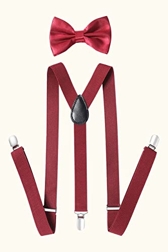 Image of BABEYOND 1920s Mens Gatsby Gangster Costume Accessories Set 30s Manhattan Fedora Hat Suspenders