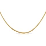 Made by Nami Brillenkette Damen & Herren Brillenband Schlangen Design Gold oder Silber 70cm (Schlangendesign, Gold)