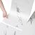 Stickyart 15-Piece White Peel and Stick Marble Vinyl Flooring for Bathroom Waterproof 12"x24" Self Adhesive Marble Floor Tile Stickers Peel and Stick Flooring for Kitchen Bedroom Laundry