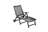 Kettler Roma Advantage Gartenliege klappbare Sonnenliege für Garten, Terrasse und Balkon