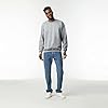 GILDAN Men's Fleece Crewneck Sweatshirt, Style G18000, Sport Grey, L #2