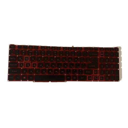 Clavier PC Portable Nitro 5 AN515-55 AN515-57 Rétroéclairé Rouge