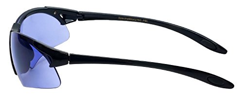 2763 Optimal Light Filter UV400 Sport Sunglasses (GLOSS BLACK/BLUE)3