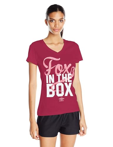 T-shirt Umbro The Fox manches courtes femme respirant pour le fitness intense