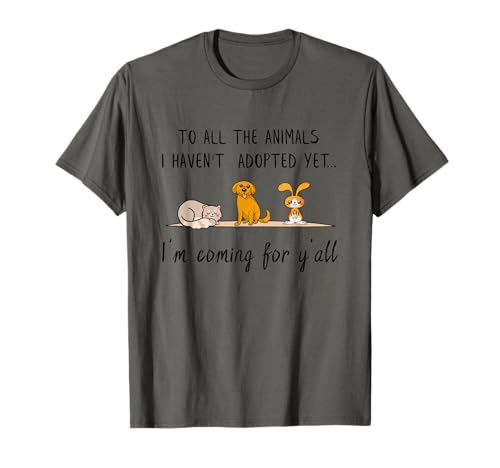 Adoptez animal rescue t-shirt