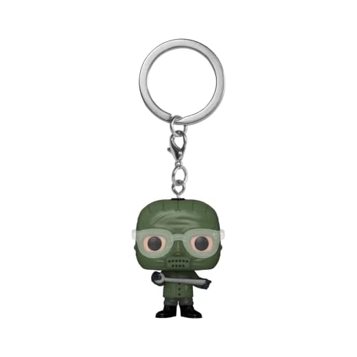 Funko Pop! Keychain: DC The Batman - The Riddler - Minifigura de Vinilo Coleccionable Llavero Original - Relleno de Calcetines - Idea de Regalo- Mercancia Oficial - Movies Fans - Minifigura