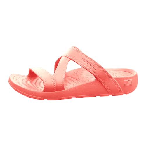Image of NUUSOL Women Hailey Slide, Lightweight EVASOL Foam Footwear