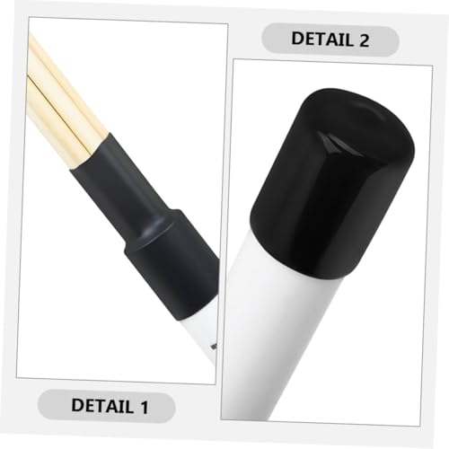 Baquetas de madera TOYANDONA para práctica de batería, duraderas y versátiles, ideales para jazz y cajón, diseño fácil de usar para principiantes y profesionales miniatura 6