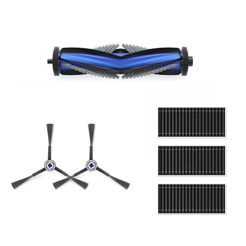 Image of ECOVACS Original Accessory: X8 Pro Omni Accessory Kit (1 X Roller Brush, 4 X Side Brush & 3 X EPA Filter) | for Approx. 1 Year of Regular Usage (Not Compatible with Any Other Model)
