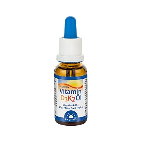 Dr. Jacob's Vitamina D3 K2 MK-7 en Gotas Cover