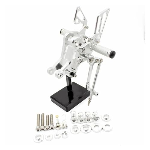 Repose-Pieds Moto Ducati Monster S2R S4R Arrière Argent Manette Vitesse