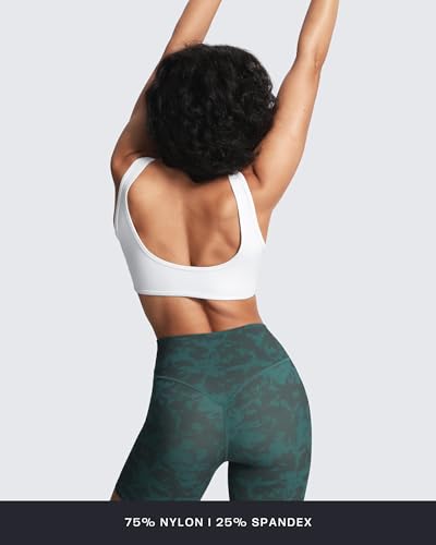 Image of Aoxjox Basic Baddie Sports Bra | women's workout fitness training gym yoga crop tank, 4-way stretch, moisture-wicking, quick-dry