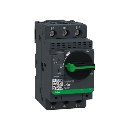 Disjoncteur moteur GV2-PM20C 13-18 A évite les surcharges réseau