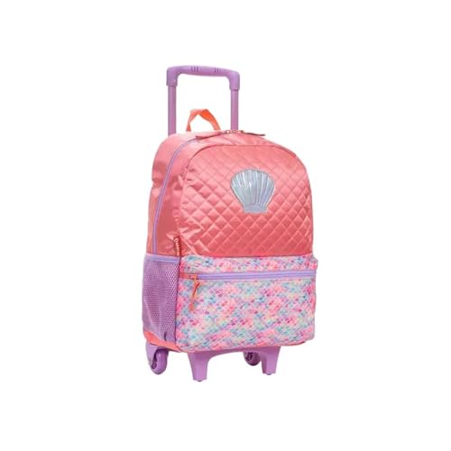 Mochila Infantil Sereia M Plus Sestini Carrinho Escolar
