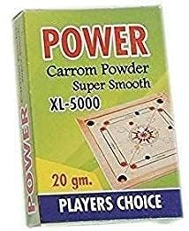 Image of M ART Superior Matte Finish Practice Carrom Board for Serious Professional Practice with Coins Striker and Powder Beige ABC (32 INCH)