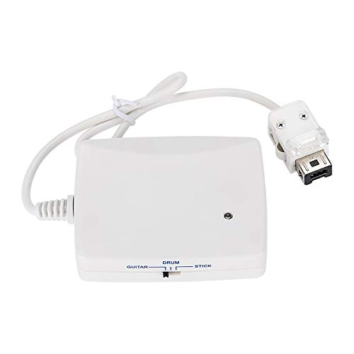 EVGATSAUTO Convertidor de Controlador de Juego, Práctico Convertidor de ABS Plug and Play Compacto Blanco para el Hogar para Gamepad para Juegos Cover
