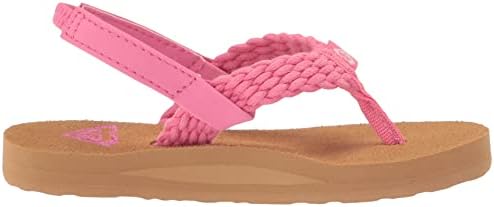 Roxy Girls Toddler Porto Sandals Flip-Flop, Hot Pink 231, 6 | Image 5