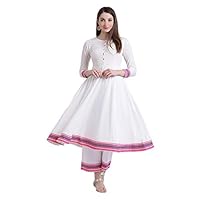 Aayna Women’s Cotton Anarkali Kurta
