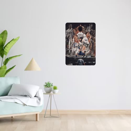 Image of Zesta Bathroom Decor Items Washroom Decor Tin Sign | Aesthetic Posters Wall Poster for Bedroom | Magnetic Cafe Decoration Items / Restaurant Decorations Items | Quirky Home Decor Bar Accent (Rolando (3))