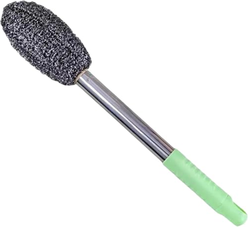 Rushiv Bottle Cleaning Brush Steel Long Handle Water Bottle Containers Vase and Glass Bottle Cleaner for Kitchen Accessories Kitchen Tools Item Products Gadgets