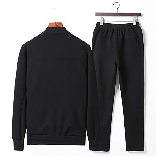 Image of PRIJOUHE Men's Tracksuit Hooded Fitness Sport Suits Gym Hoodie 2 Piece Hoodies Joggers Sweatpants Sets Gym Jogging Tracksuits