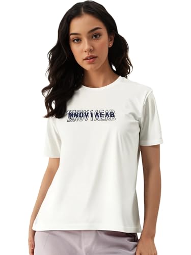 Image of Mack Jonney Oversized | Loose Fit | Half Sleeves 100% Cotton Round Neck Printed T-Shirt for Women-Mack640755