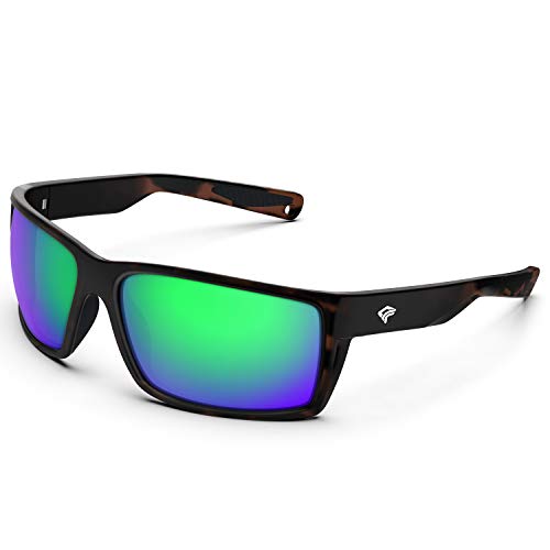 TOREGE Sports Polarized Sunglasses for Men Women Flexible Frame Cycling Running Driving Fishing