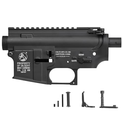 COLTタイプ M4A1 メタルフレーム 外装フルセット BK（ブラック）