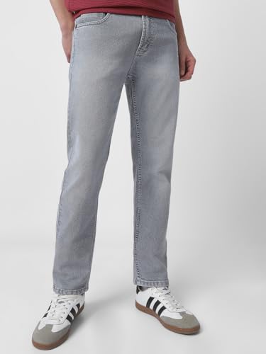 Image of Neostreak Men's Regular Fit Heavy Washed Jeans Stretchable