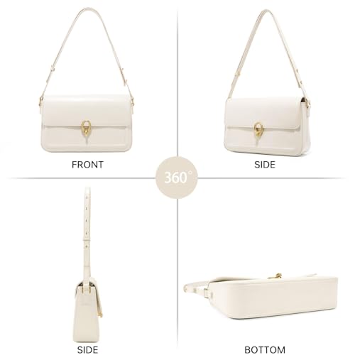 Image of LA FESTIN Small Genuine Leather Purses for Women Designer Shoulder Purse