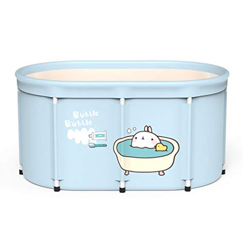 One-Day Sale: Up to 50% Off Foldable Bathtub Portable Soaking Bath Tub,Eco-Friendly Bathing Tub for Shower Stall, Adult Foldable Tub (Bubble,Bathtub+bag+cover)