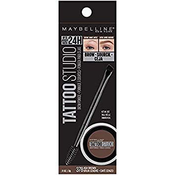 Tattoostudio Brow Pomade, 378 Ash Brown (Pack of 2)