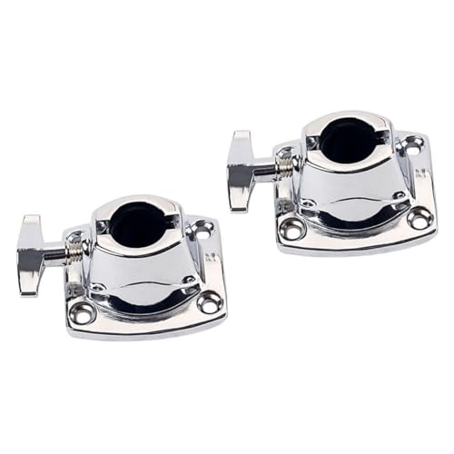 Levemolo 2pcs Drum Mounting Hardware Pack Tom Cymbal Base Clamp