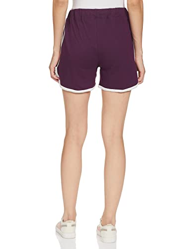 Image of Amazon Brand - Symbol Women's Cotton Blend Regular Fit Lounge Shorts (Pack of 2)