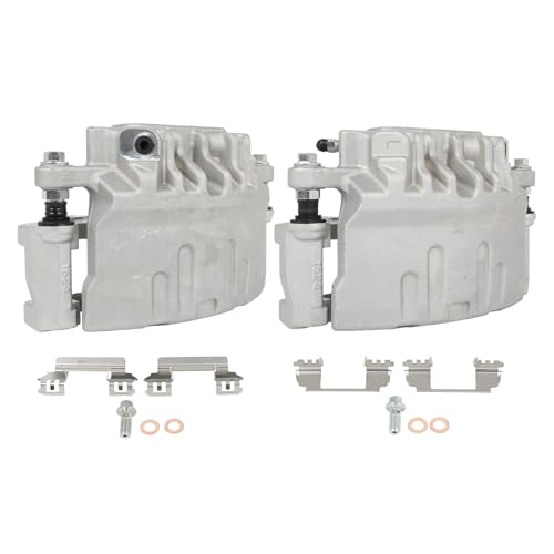 Image of SCITOO 18B4878 18B4879 Front Left & Right Disc Brake Calipers Assembly w /Bracket For Cadillac For CTS 2003-2008,For Cadillac For STS 2005-2008