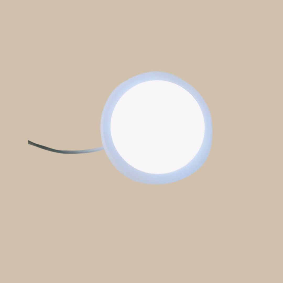 TechSphere Advances 4 inch Round Panel Surface Light Pack of 6 4