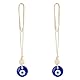 WEBEEDY 2 Stück Evil Eye Auto Anhänger Böser Blick Auto Hängeornament Rückspiegel Zubehör Heim Hängedekoration Böser Blauer Blick Anhänger Zum Schutz