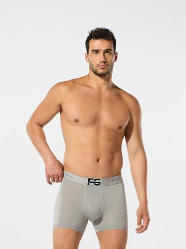 Image of ESSA Men's Ultra-Soft Modal Trunk Underwear | Moisture-Absorption with 4-Way Stretch | Breathable Contour Pouch, Microfiber Waistband with Spandex
