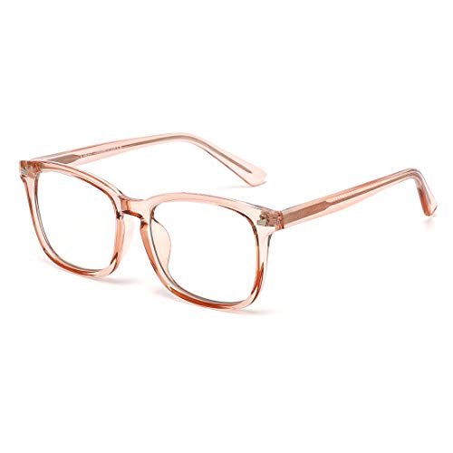 Image of Cyxus 2023 Acetate Square Eyeglasses Frame Women Men Clear Lens Blue Light Blocking Glasses Eyewear Computer Glasses