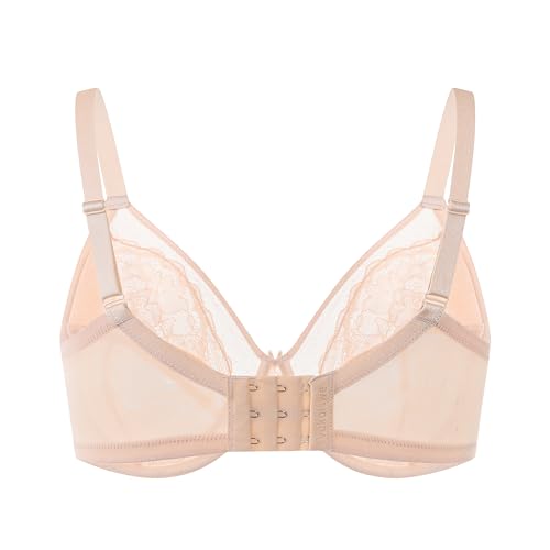 Vukoiswe Minimizer Bra for Women, Plus Size Full Coverage Underwire Bra - image 7