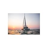Old Modern Handicrafts Polish Sunreef 50 (Sunreef Series) 30 Inches Ship Model (30L x 6W x 6H) – Handmade Nautical Décor Gift