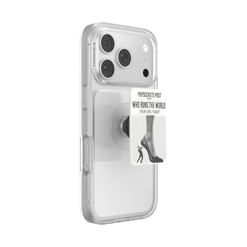 Image of PopSockets Swappable PopTop for Phone Grips, Compatible with Adhesive or MagSafe Bases - Who Runs the World