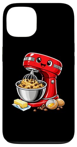 Cute Baking Mixer Mascot Cookie Dough Illustration Case For Iphone 13