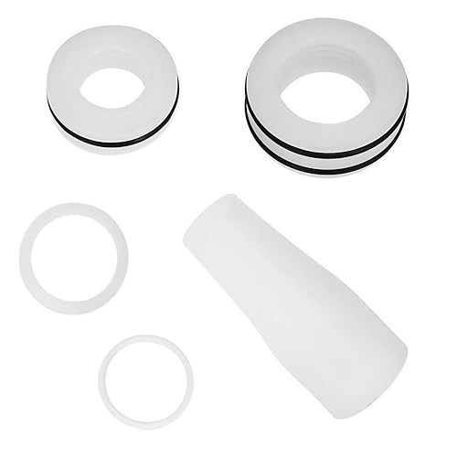 Image of 704-586 Piston Pump Repair Packing Kit with 704-551 Parts | Includes Piston Rod, Piston Seal & Upper /Lower Seals, Fits for Titan Impact 440 540 640 Wagner 320 321 Airless Sprayer